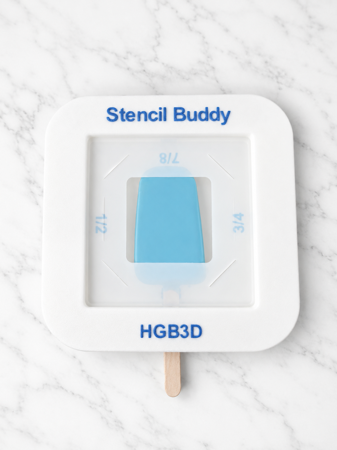Cakesicle Stencil Buddy | Hands-Free Decorating Tool | Cakesicle Stencil Holder