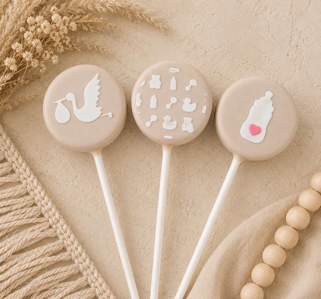 Baby Shower Cake Pop Stencil Set | Baby Stencils for Cake Pops, Cookies and More