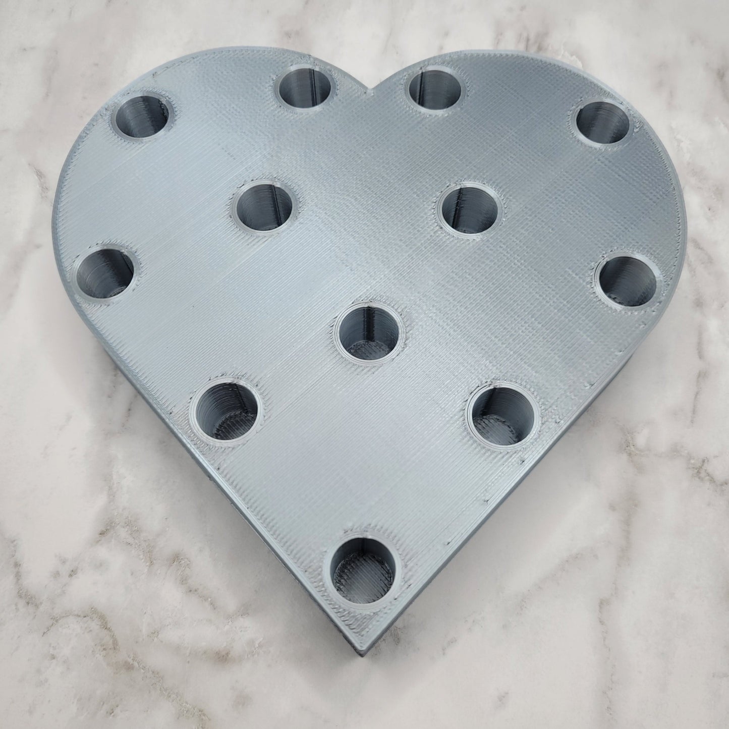 Heart Shaped 12 Hole Pretzel Rod Stand